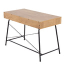 Casper - Industrial Desk - Black / Brown