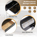 Modern Bathroom Vanity With Ceramic Sink, Solid Frame And Storage Solutions