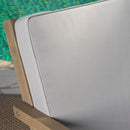 Celestaria - 3 Piece Outdoor Chat Set With Adirondack Chairs, Cushions And Side Table