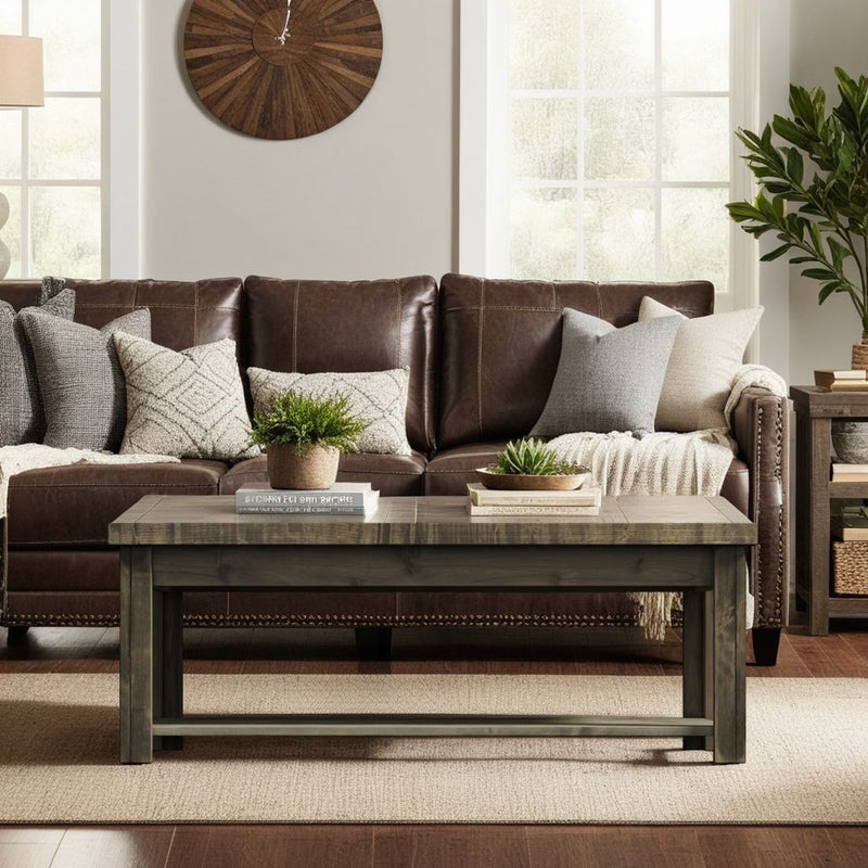 Joshua Creek - Coffee Table - Barnwood