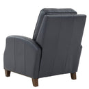 Jack - Push Back Recliner With Track Arms And Nailhead Accents