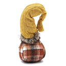 Gnomes Decorations, For Fall Thanksgiving Table Decorations (Set of 2) - Brown / Yellow