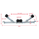 Heavy Duty Boat Trailer Support Bracket With Keel Rollers