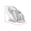 Enrich - PU Massage Chair - Navy