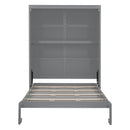 Murphy Wall Bed With Shelves, Space Saving