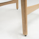 Retro Modern Counter Height Chair Set With Cushioned Seats