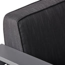 Cape Coral - Club Chair - Dark Gray
