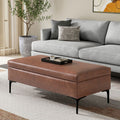 Rebecca - Multifunctional Coffee Table Storage Ottoman With Lift Up Lid