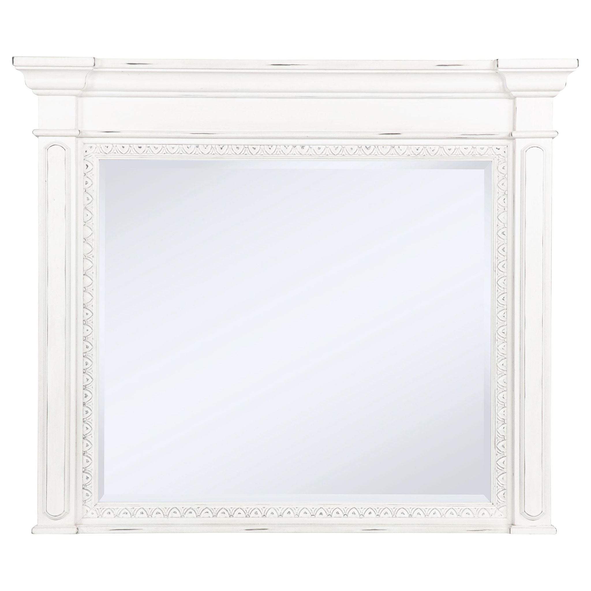 McKinney Dresser Mirror Vintage White