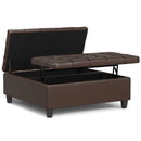 Harrison - Upholstered Coffee Table Storage Ottoman