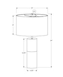 Lighting, Table Lamp, Concrete, Contemporary - Black / Gold