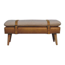 Buffalo - Hide Leather Bench
