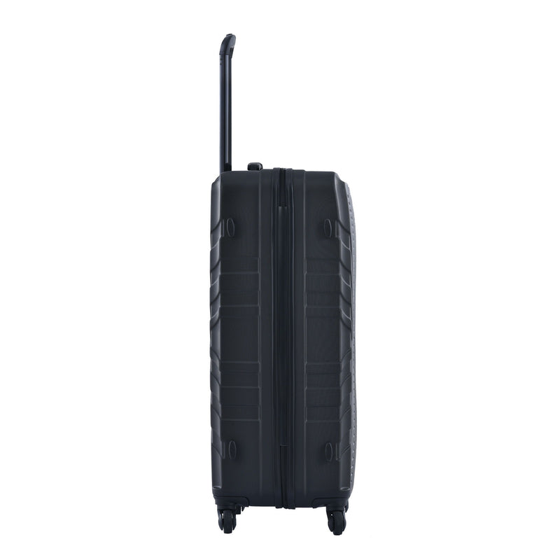 3 Piece Luggage Sets Lightweight Suitcase With Two Hooks, Spinner Wheels, Tsa Lock, Durable Hard Shell