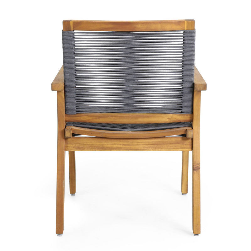 Outdoor Dining Chair (Set of 2) - Dark Gray