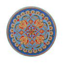 Airy - Outdoor Side Table With Lace Cut Design And Metal Frame