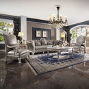 Dresden - Sofa - Bone PU & Gold Patina - Atlantic Fine Furniture Inc