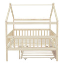 Creativity House Bed With Twin Size Trundle