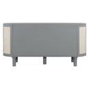 Murphy Bed With Hidden Storage & Modern Woven Design