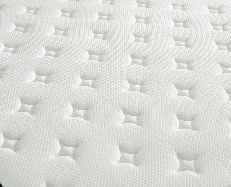 10" Twin Hybrid Mattress A Box, Pillow Top Bed Cushion With Breathable And Hypoallergenic Design, Medium Firm For Lumbar Support - White / Gray