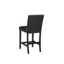 5 Piece Counter Height Dining Set With Table And Upholstered Chairs