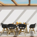 Kona - Outdoor Dining Table - Light Teak