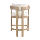 Contemporary Upholstered Counter Stools Set
