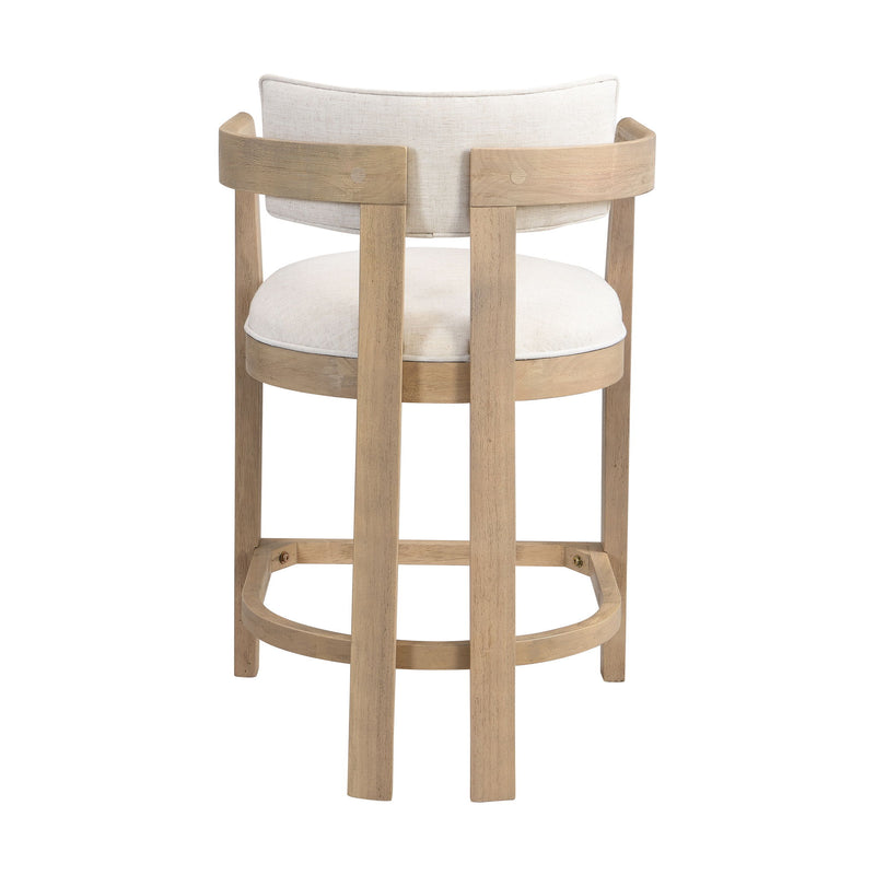 Contemporary Upholstered Counter Stools Set