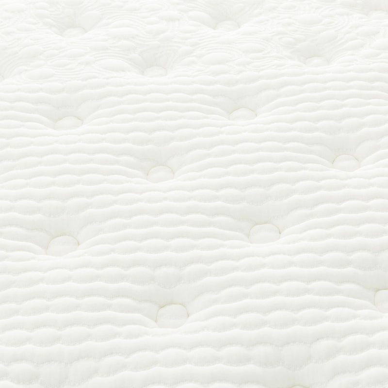 Premium 12" Queen Size Hybrid Mattress In A Box Soft Gel Memory Foam Top With Cooling Technology - Gray / White