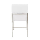 Fuji - Contemporary Modern Elegance High Back Dining Chair (Set of 2)