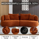 Modular Sofa, Durable Fabric, Solid Wood Frame, High Density Sponge Padding, Seating For 4