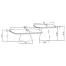 Eason - Cocktail Coffee Table Set