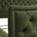 Marcella - Upholstered Shelter Headboard Bed Set