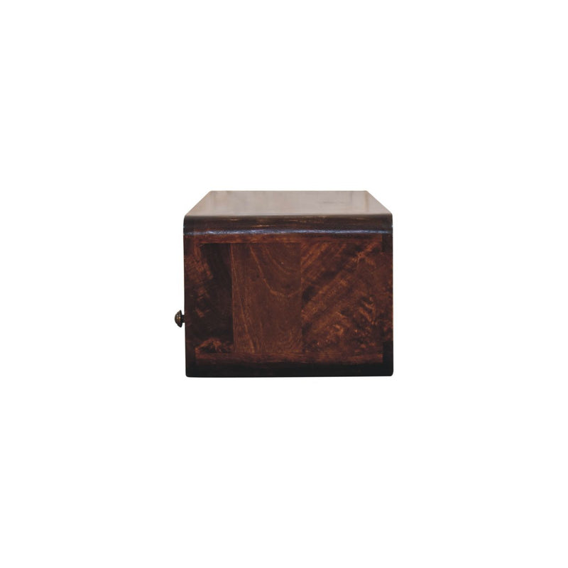 Floating Open Console - Walnut