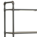 Itzel - Bookshelf - Antique Oak / Sandy Gray