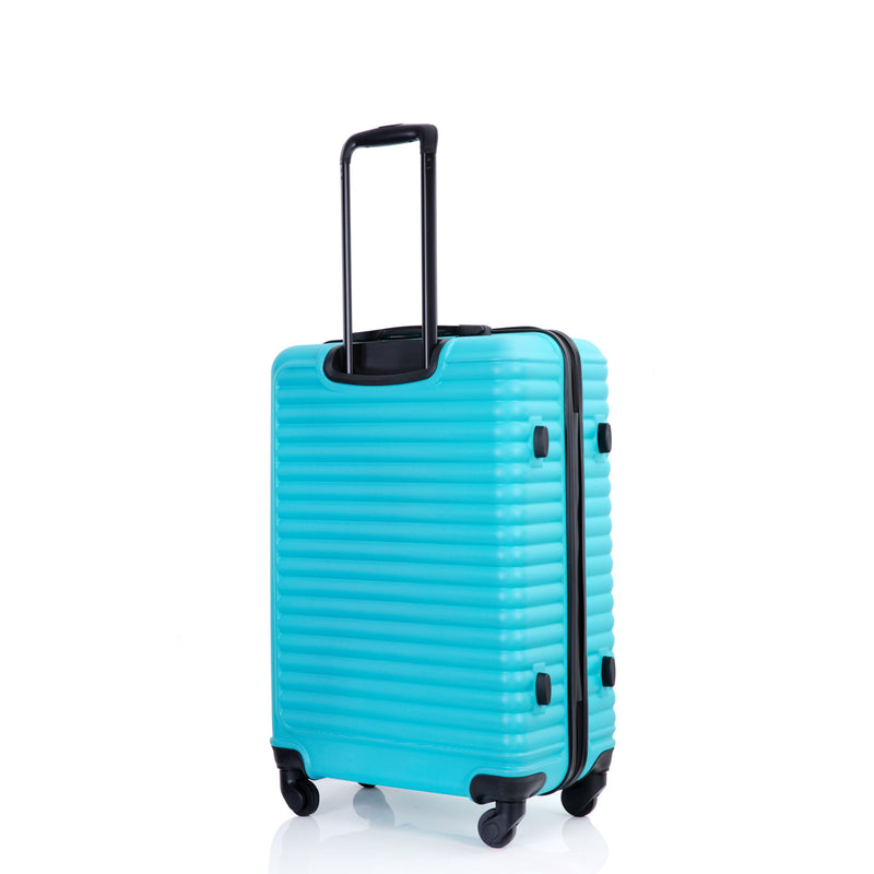 3 Piece Luggage Sets Lightweight Suitcase With Two Hooks, Spinner Wheels, Tsa Lock