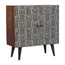 Edessa Bone Inlay Cabinet
