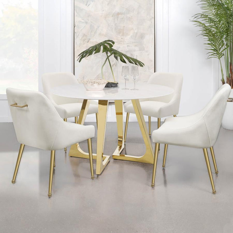 Mayette - Parsons Wingback Dining Side Chair (Set of 2)