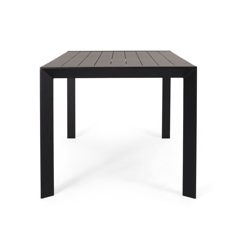 7 Piece Dining Set With Stackable Chairs