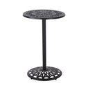 Phoebe - Outdoor Cast Bar Table - Black
