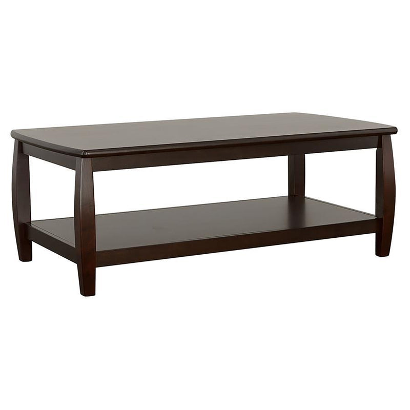 Dixon - Rectangular Wood Coffee Table Set