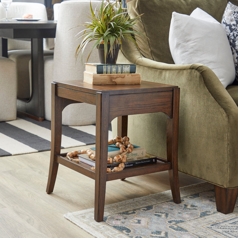 Sylvie - Rectangular Coffee Table - Dark Brown