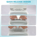 1 Piece Toilet For Bathroom, Soft Closing Seat, Dual Flush 1.1 / 1.6 Gpf - White