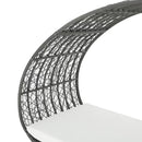 Abigal - Outdoor Wicker Daybed With Cushion