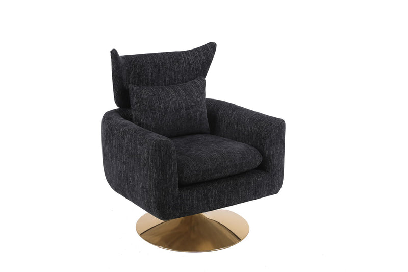 Classic Mid-Century 360-Degree Swivel Accent Chair