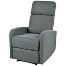 Modern Recliner Manual, Home Theater Chair With Adjustable Backrest