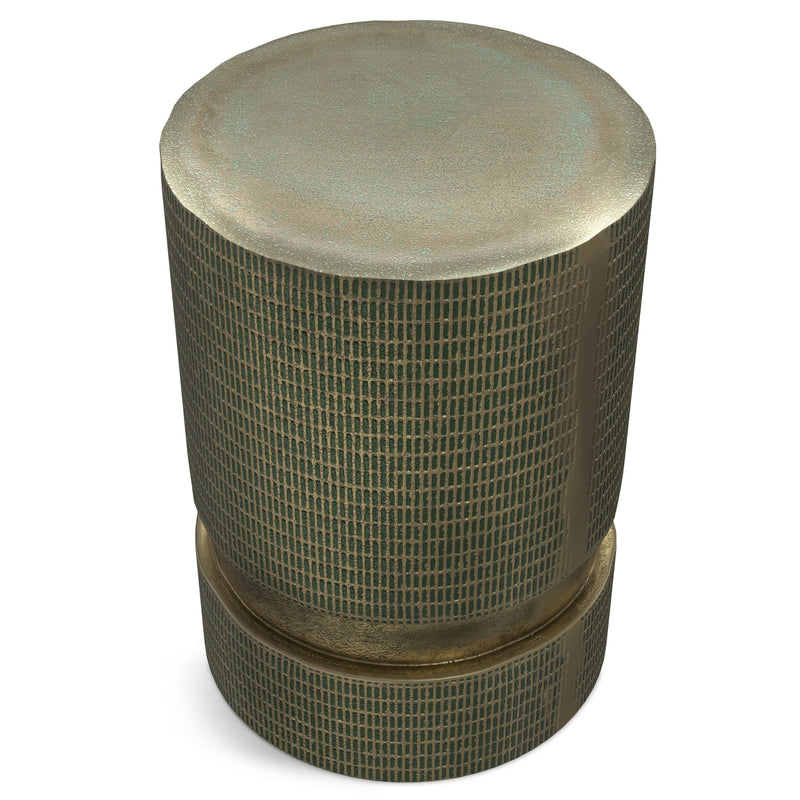 Jalen - Cast Aluminum Side Table - Green