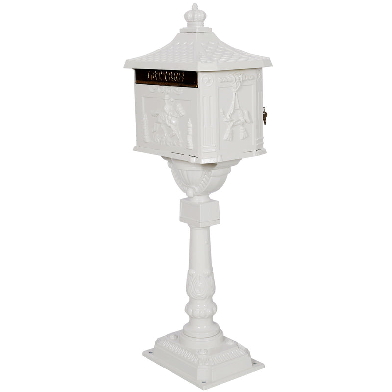 Cast Aluminum Mail Box, Postal Box, Mailbox