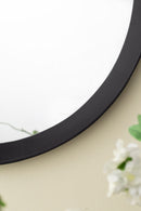 Transitional Decor Style Wall Mirror Decor With Frame For Bathroom