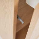 15.75" Bathroom Vanity With Reversible Resin Sink And Cabinet - Wood