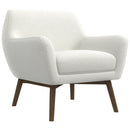 Panom - Lounge Chair - Brown / White